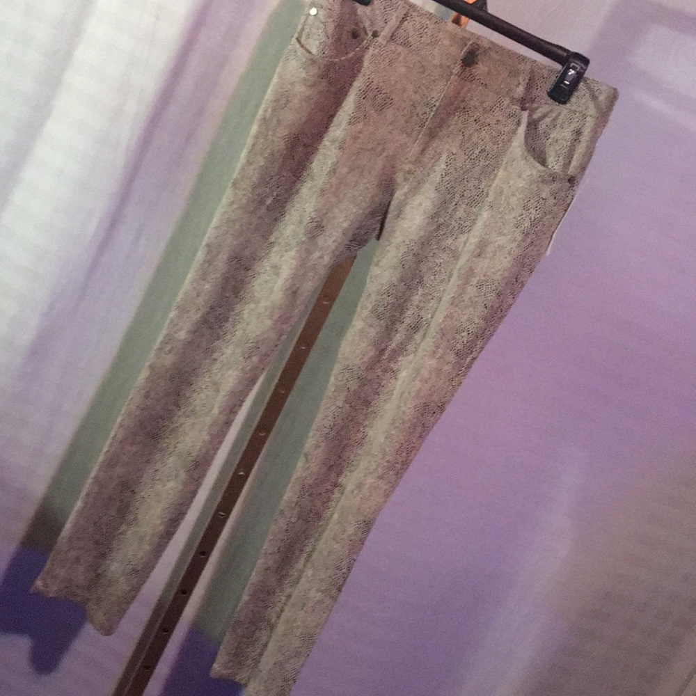 Women’s dress pants alligator print